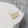 Barra Gold Stud Earrings