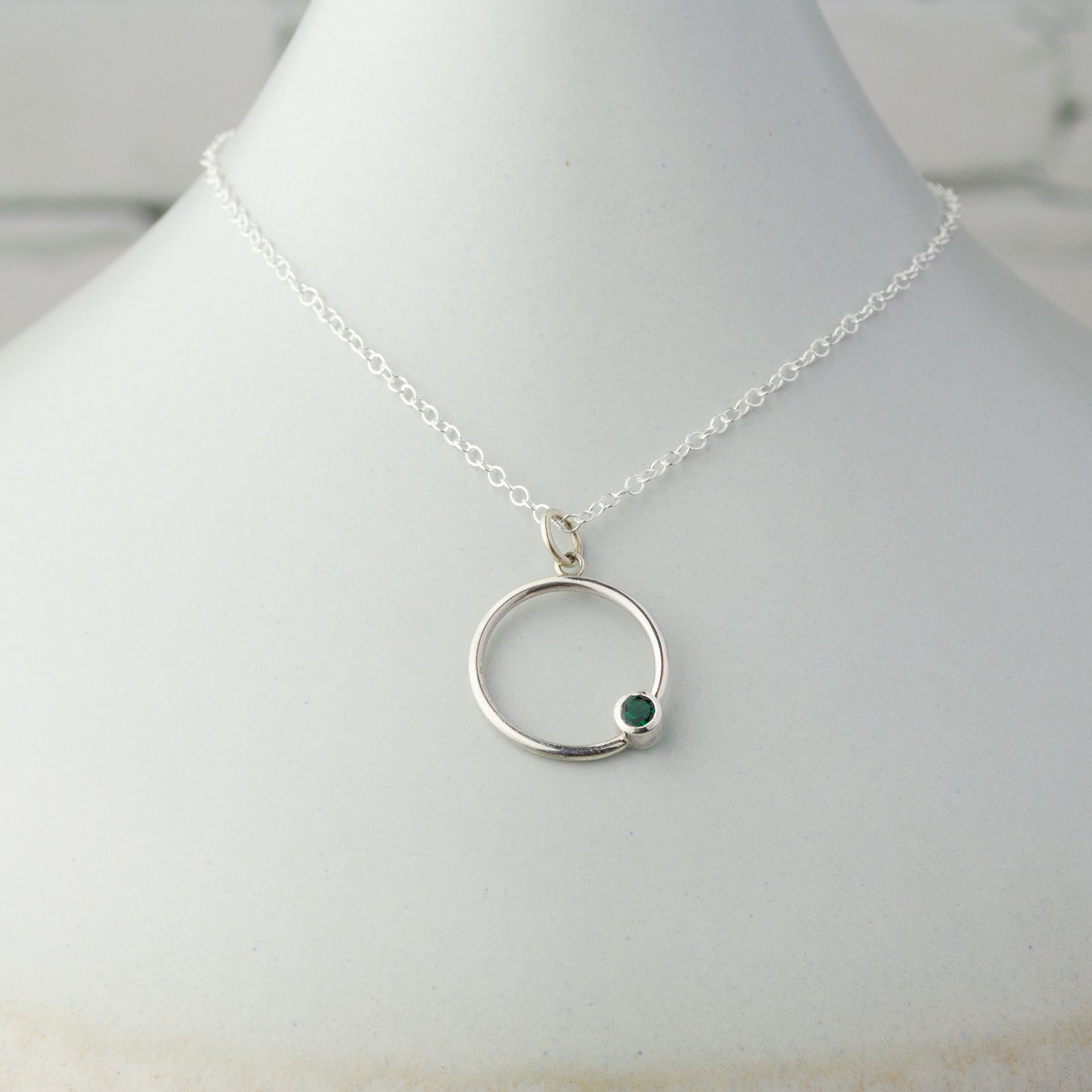 Callisto Emerald Pendant