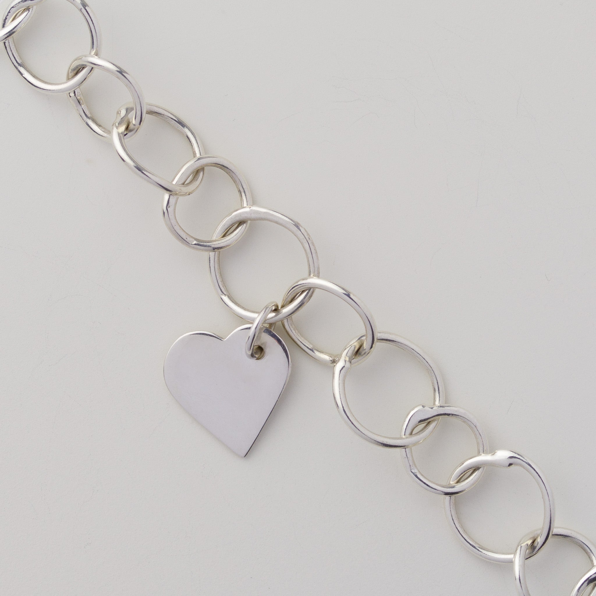 Mistura Fused Link Bracelet with Heart Charm